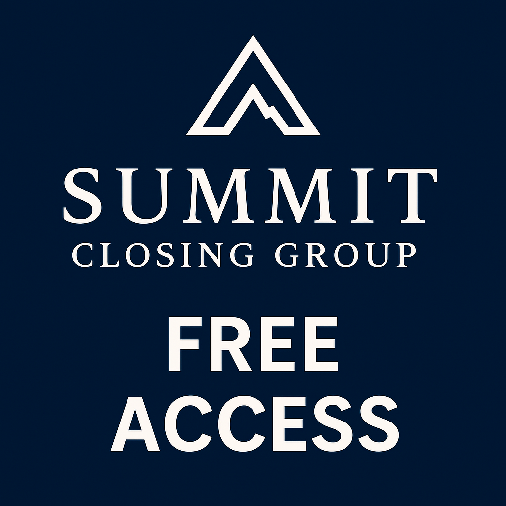 Intro to Summit Closing Group