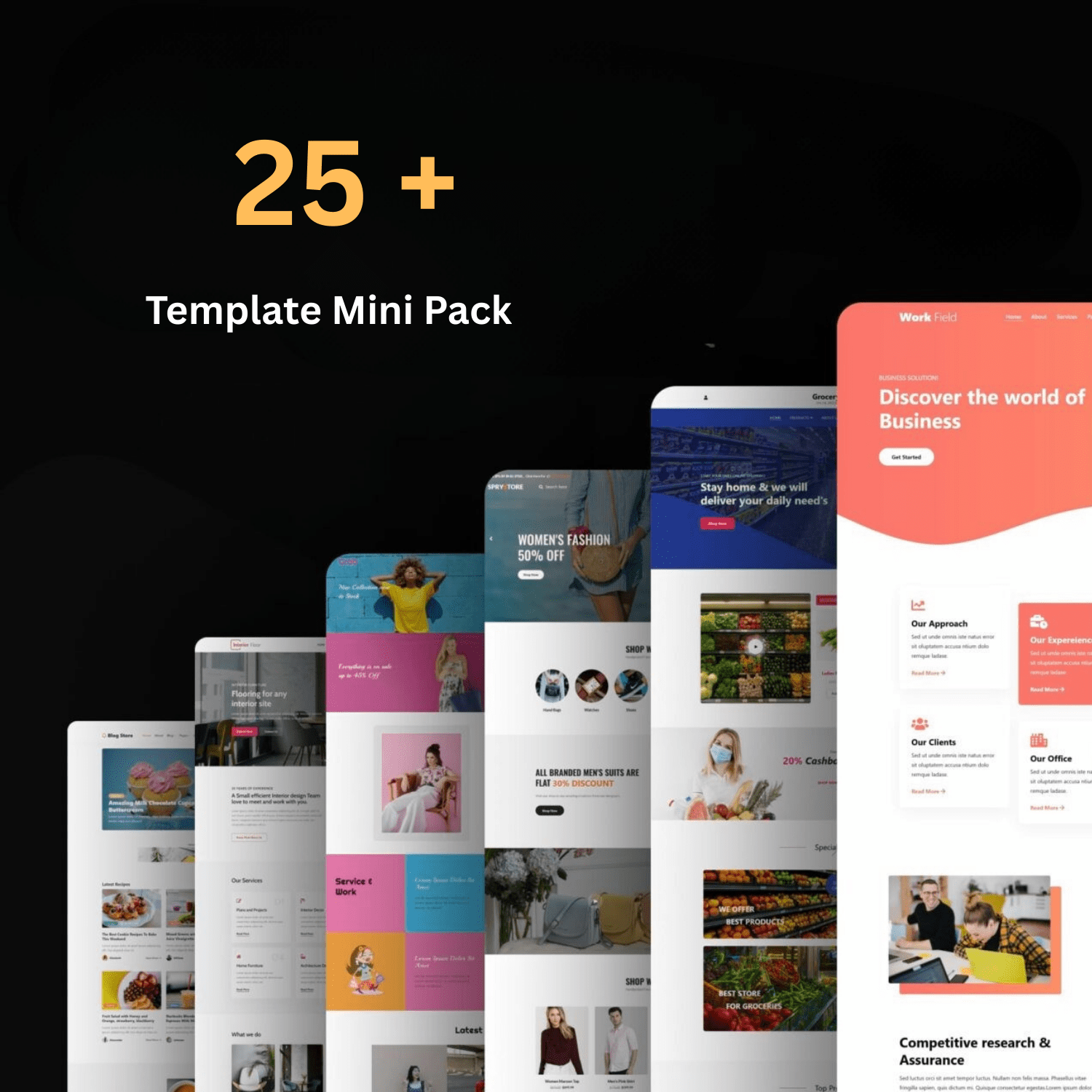 WebDesign Templates Mini Pack 