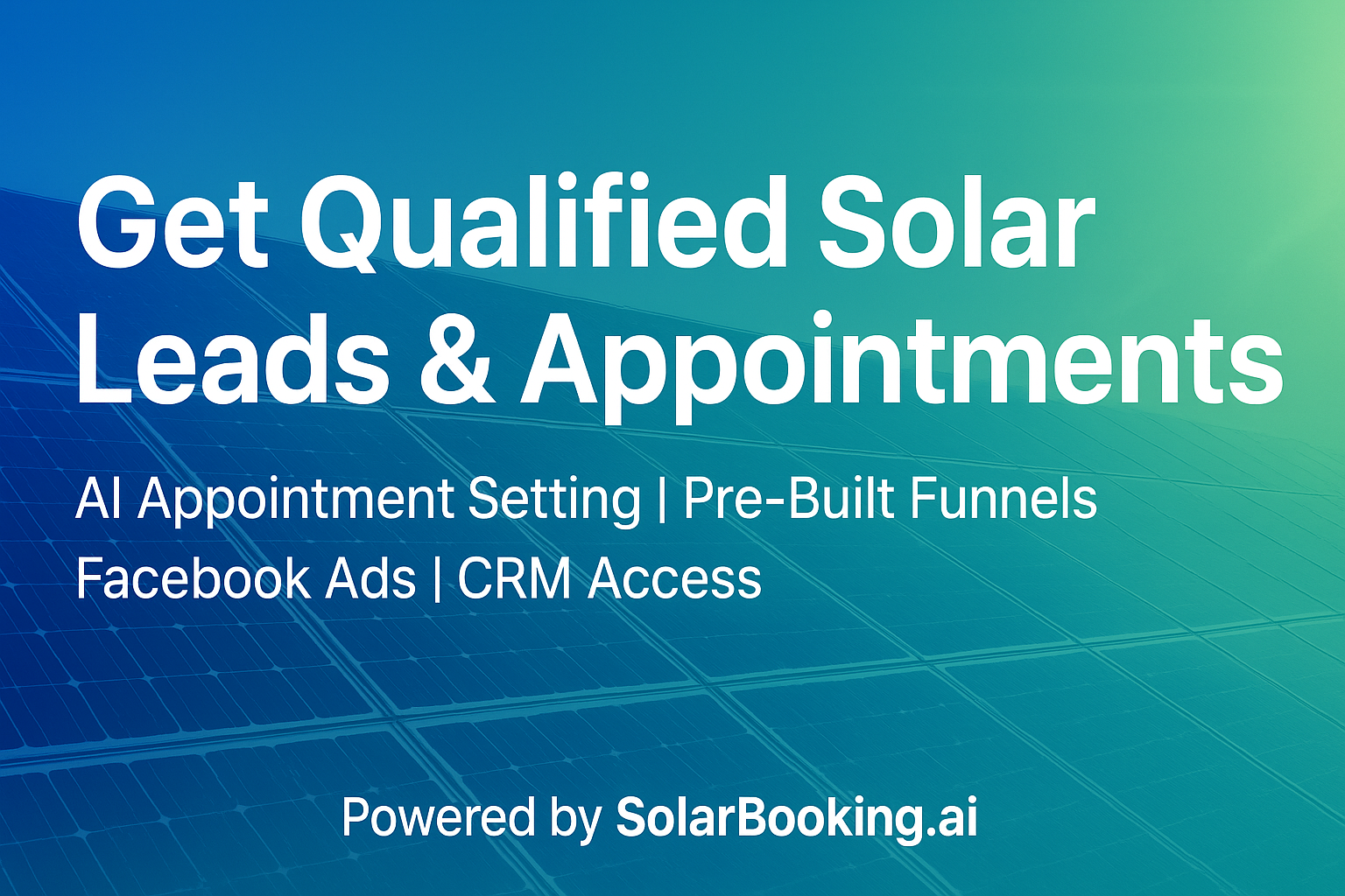 Solar Booking-Leads Generation