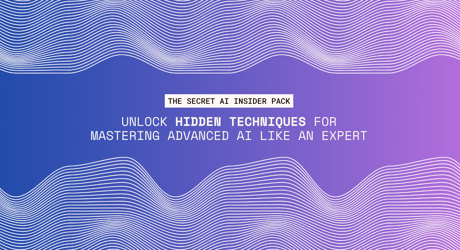 The AI "Insider Pack"