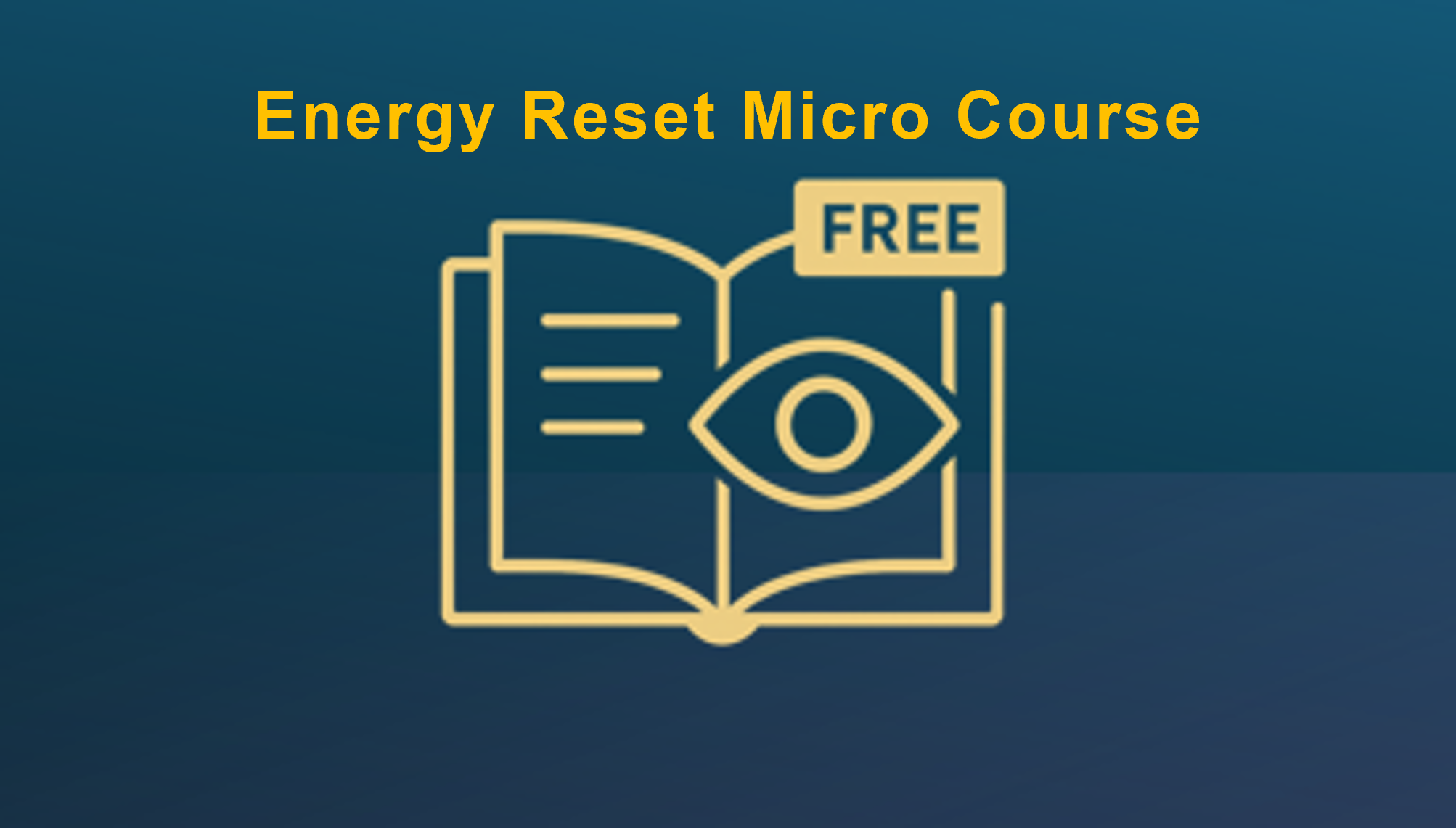 Energy Reset Micro Course-Free