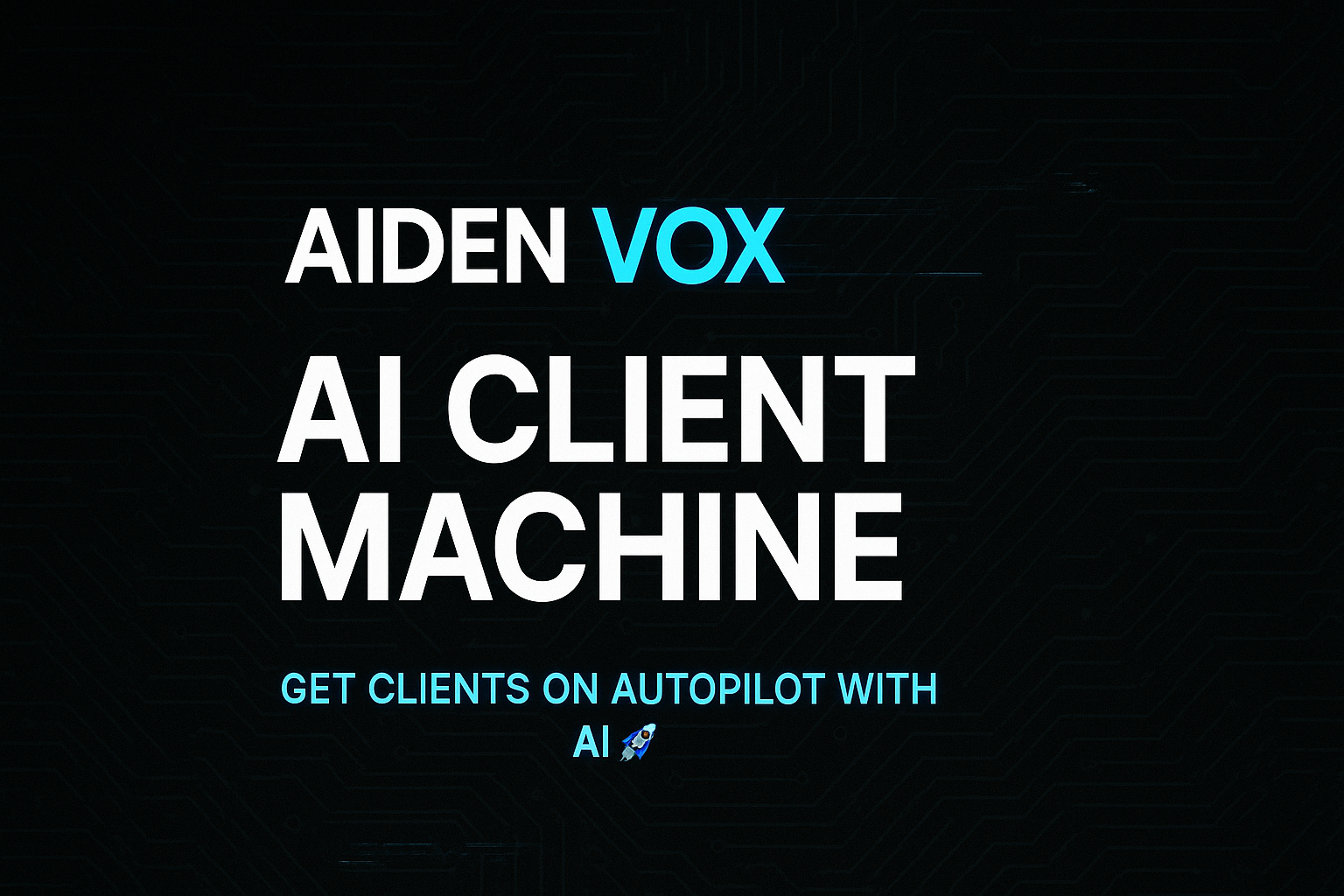 AI Client Machine