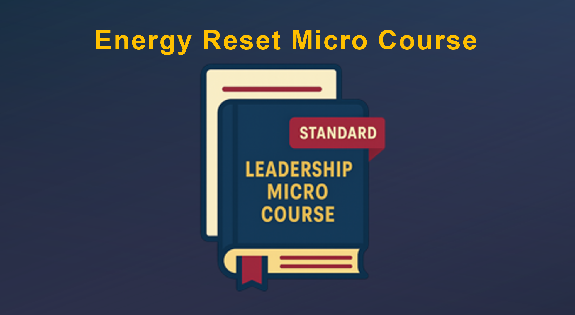 Energy Reset - Basic Standard