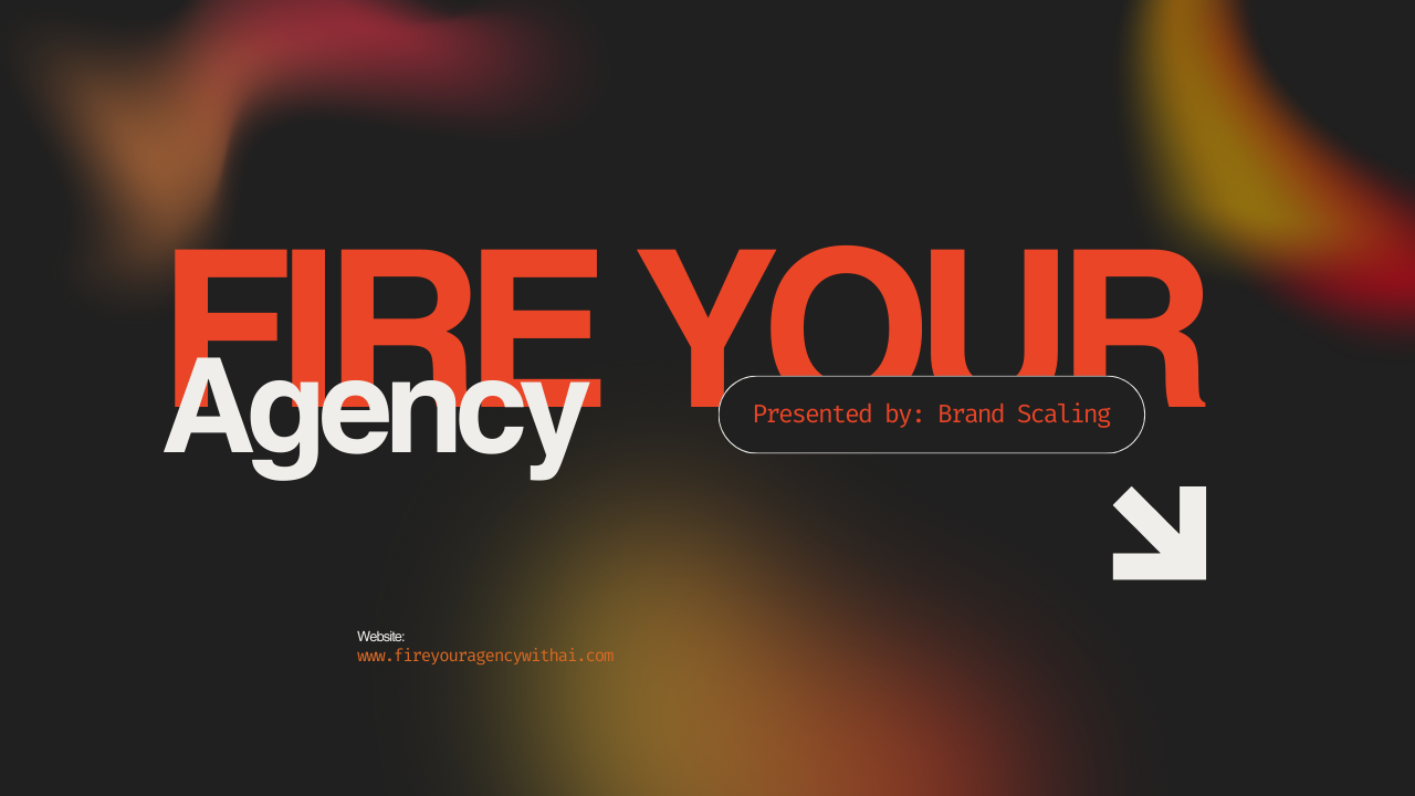 Fire Your Agency