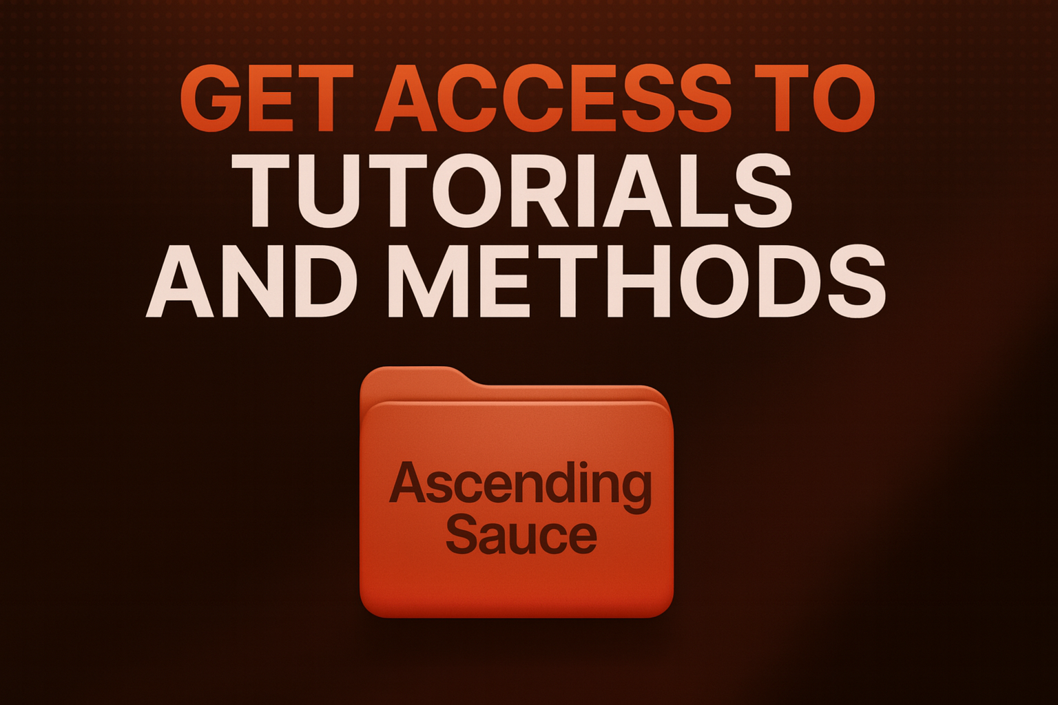 Ascending Community + Methods