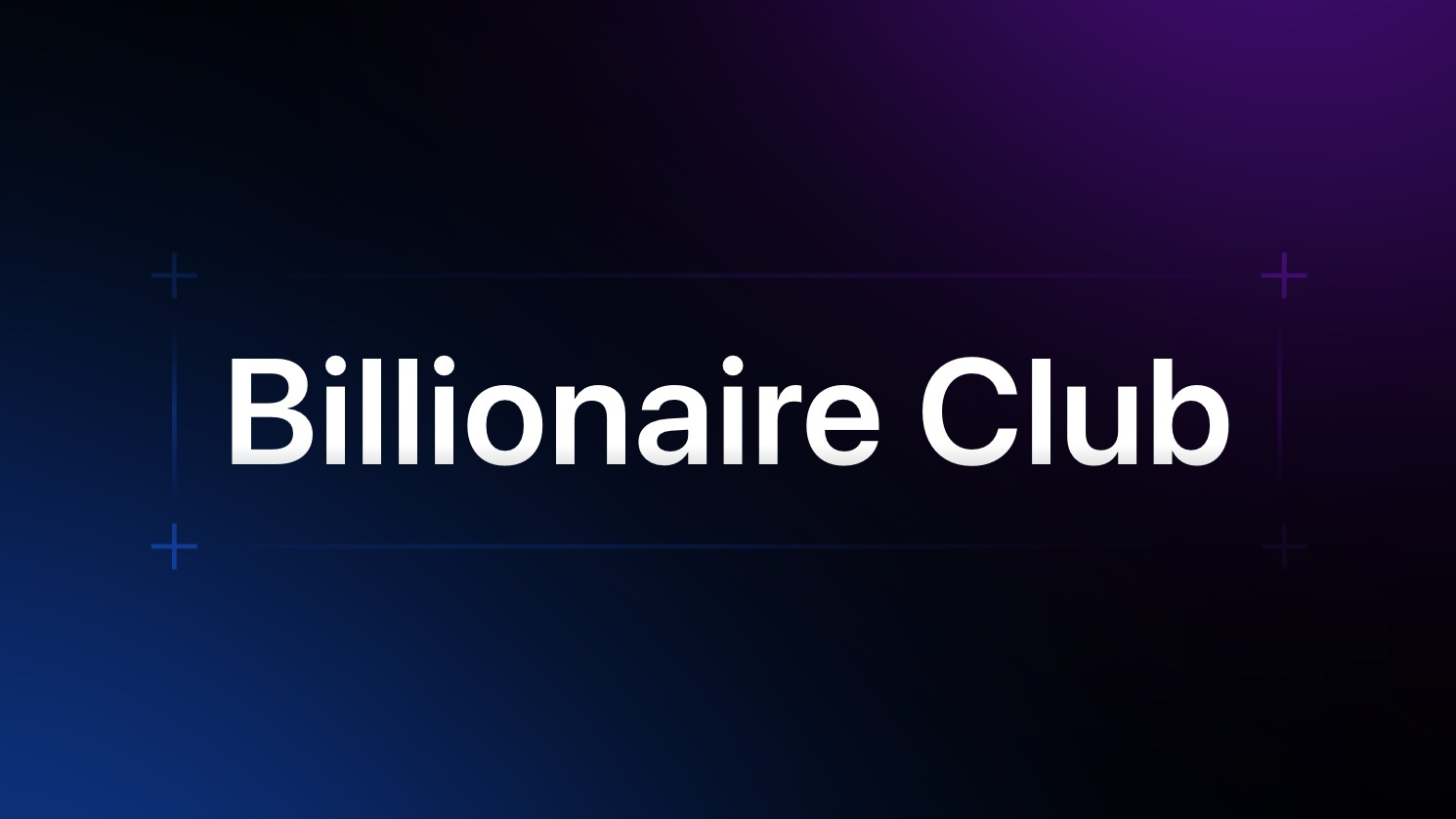 Billionaire Club - Pro offer