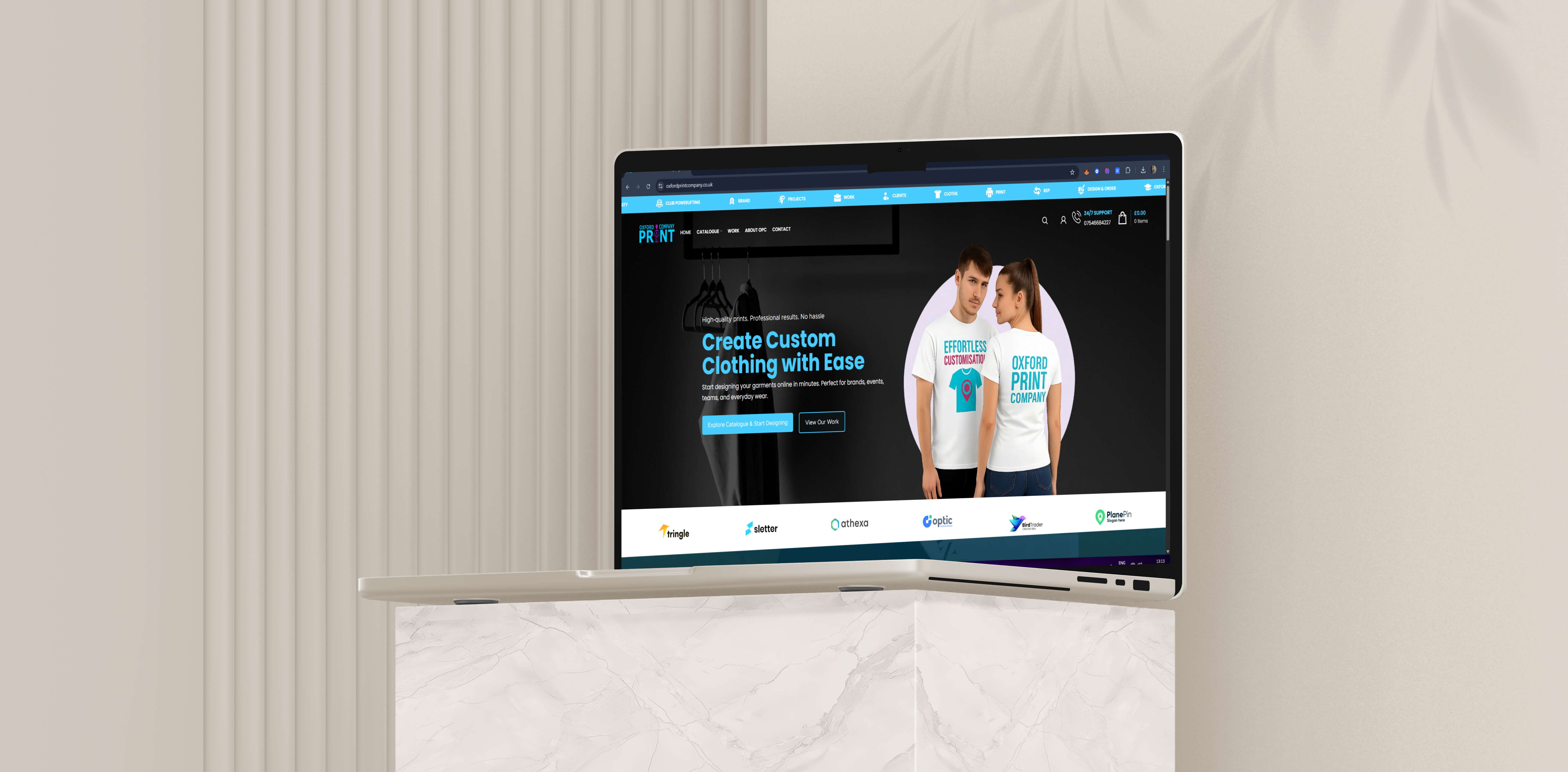 Custom E-Commerce Site