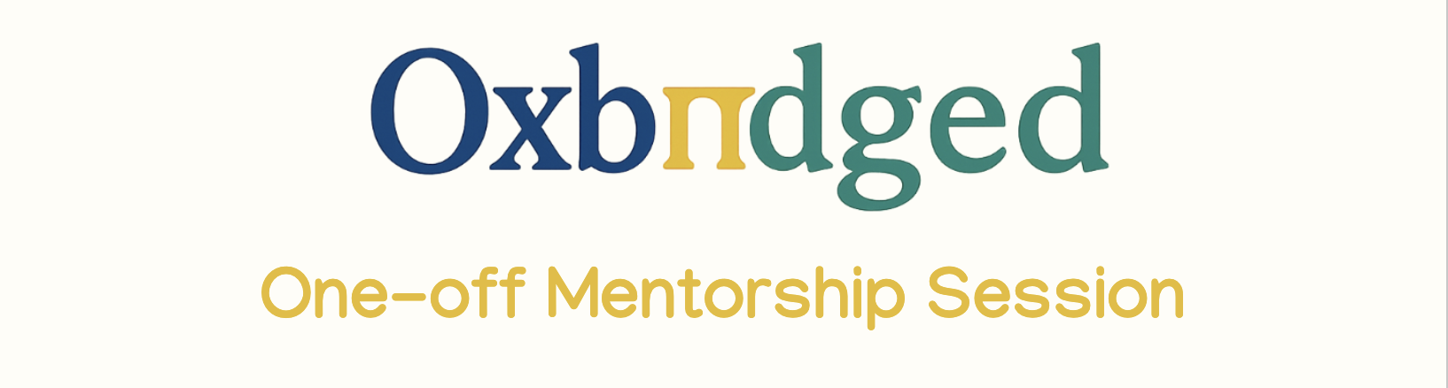 One-Off Mentorship Session