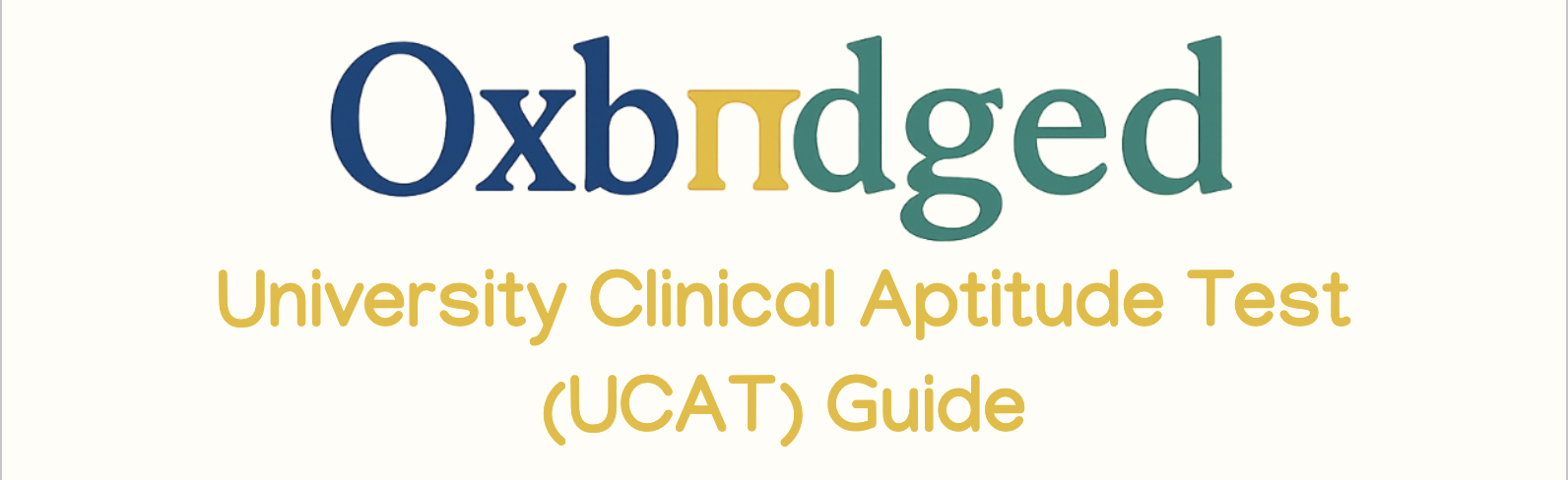 UCAT Guide