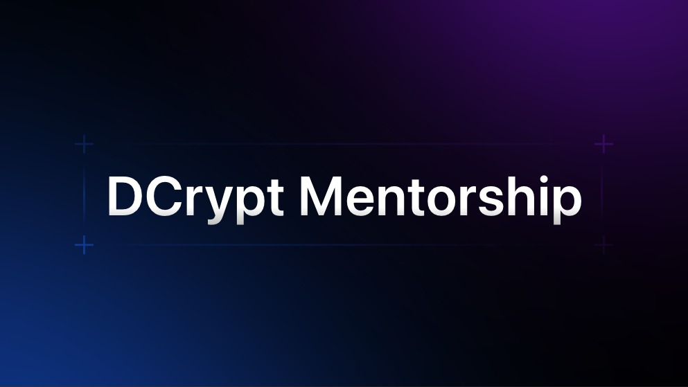 Dcrypt Mentorship