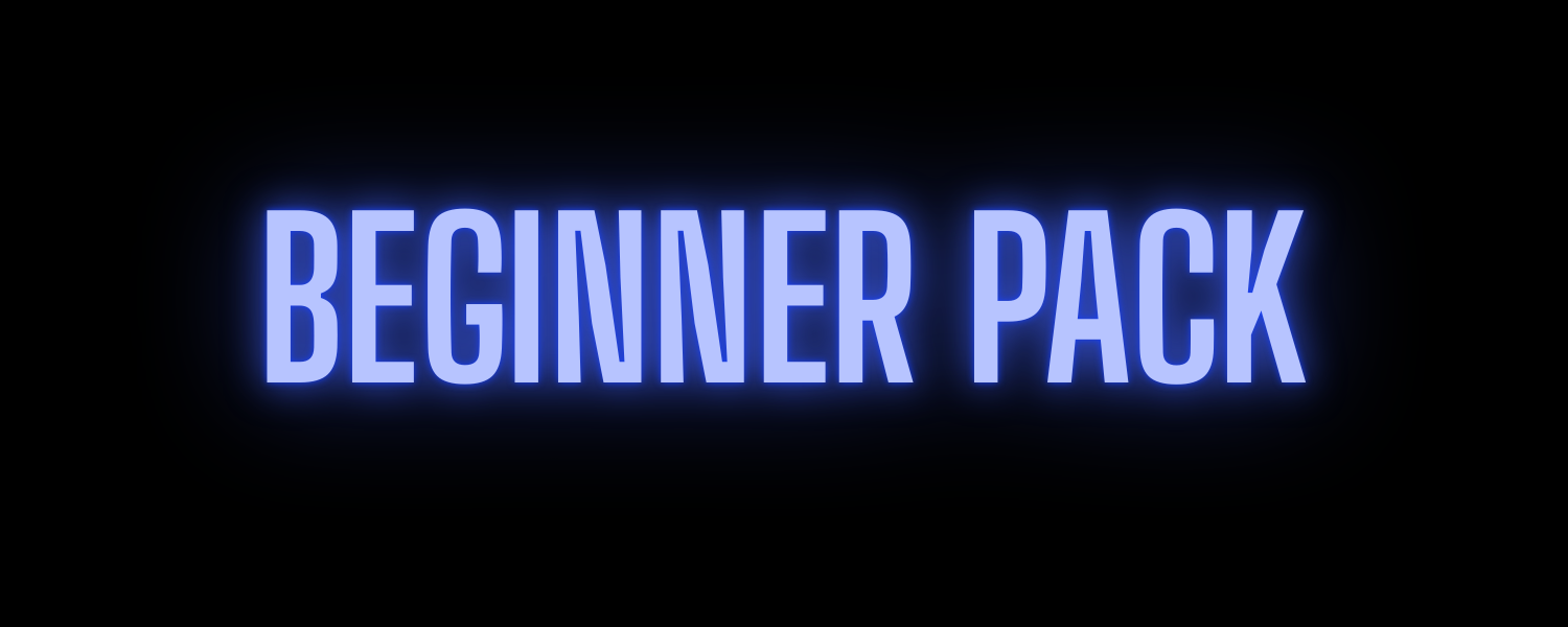 Beginner Pack 🟦