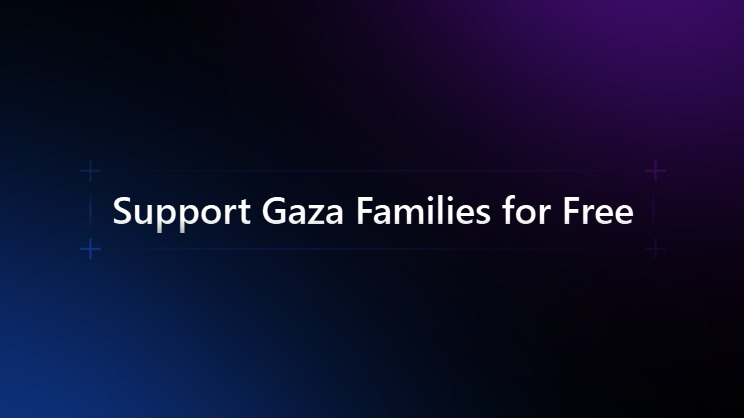 Click to help Gaza families