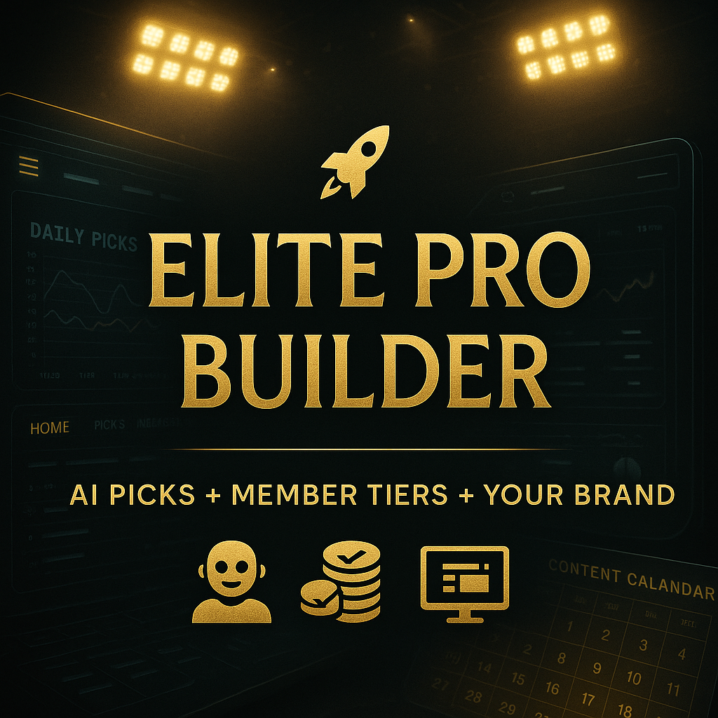 🚀 Elite Pro Picks Builder
