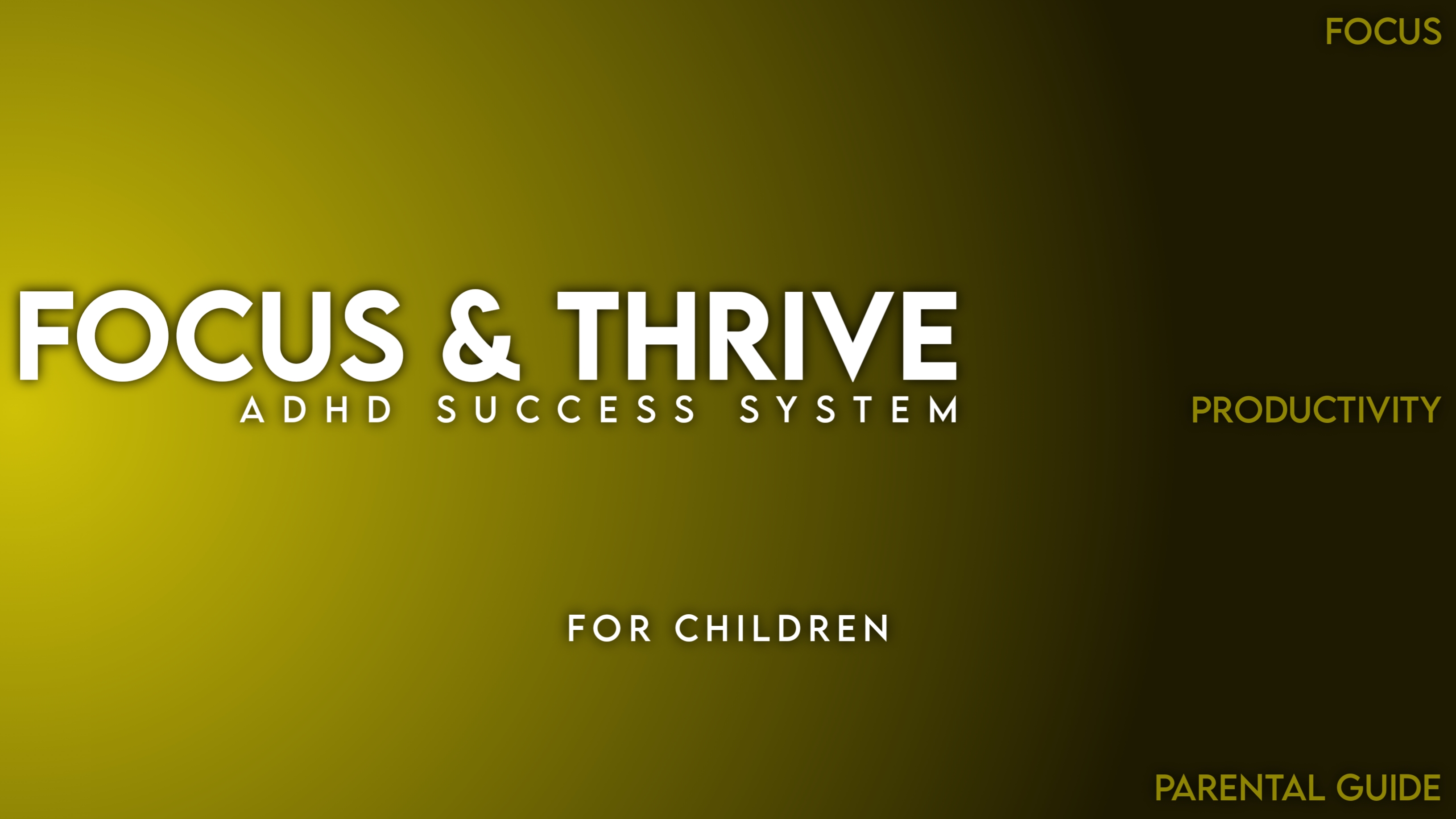 Focus & Thrive