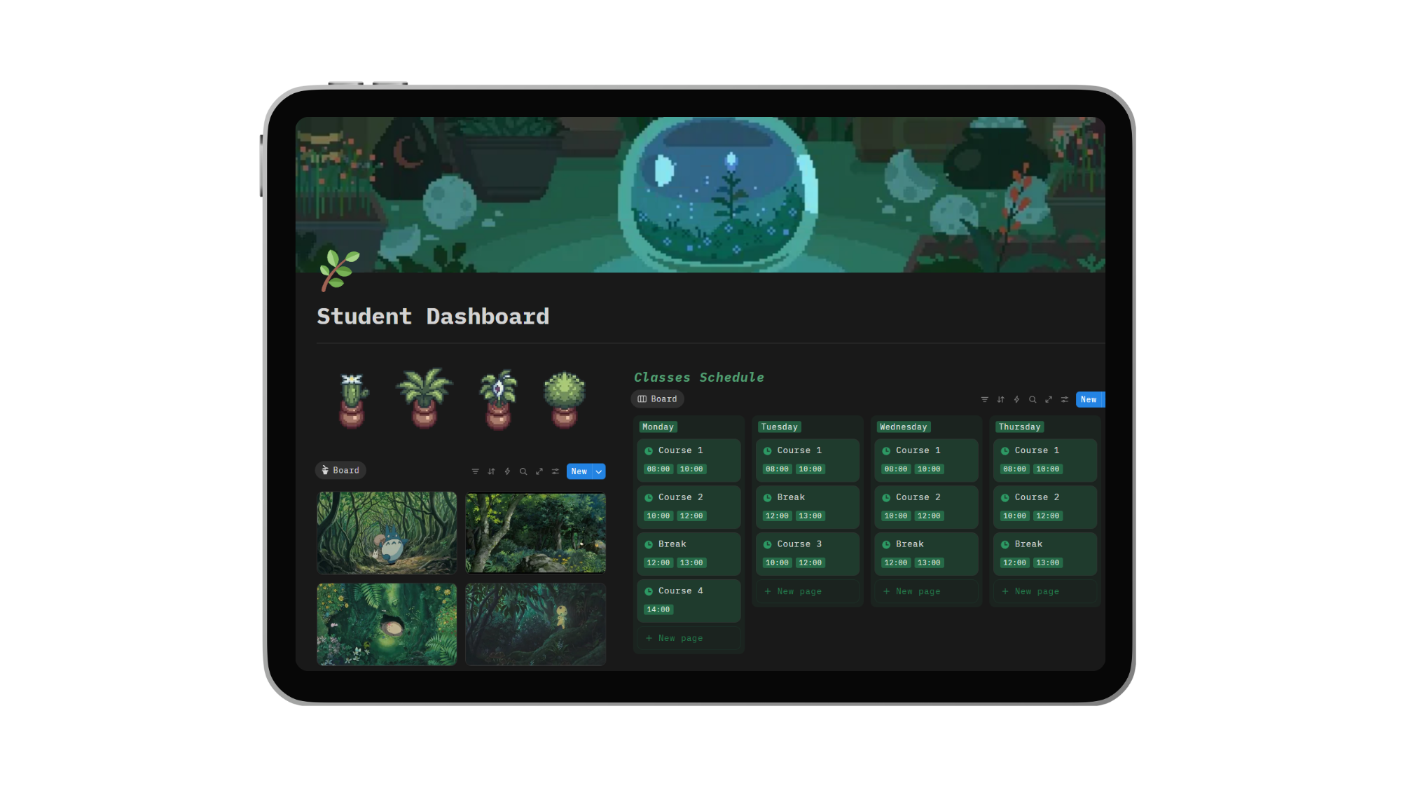 Student Dashboard 📗