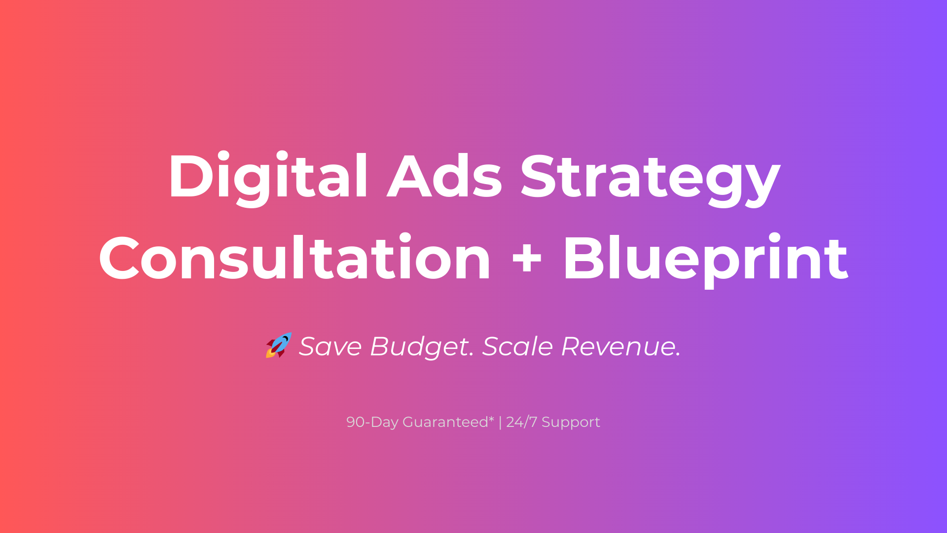 Digital Ads Strategy