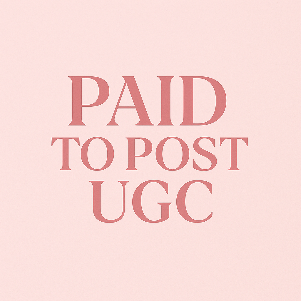 Paid To Post Blueprint