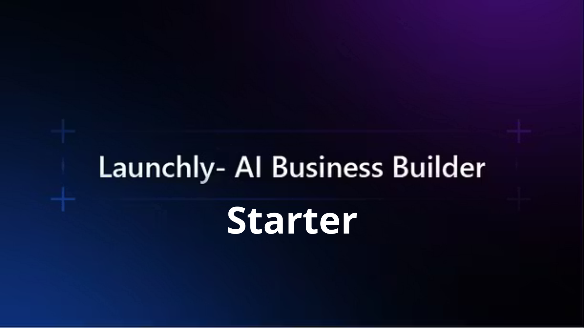 Starter Plan