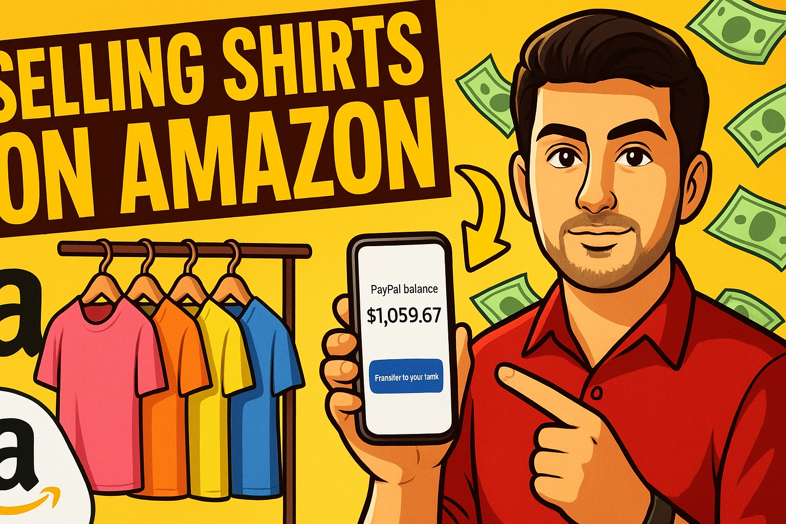Amazon T-Shirt Millionaire