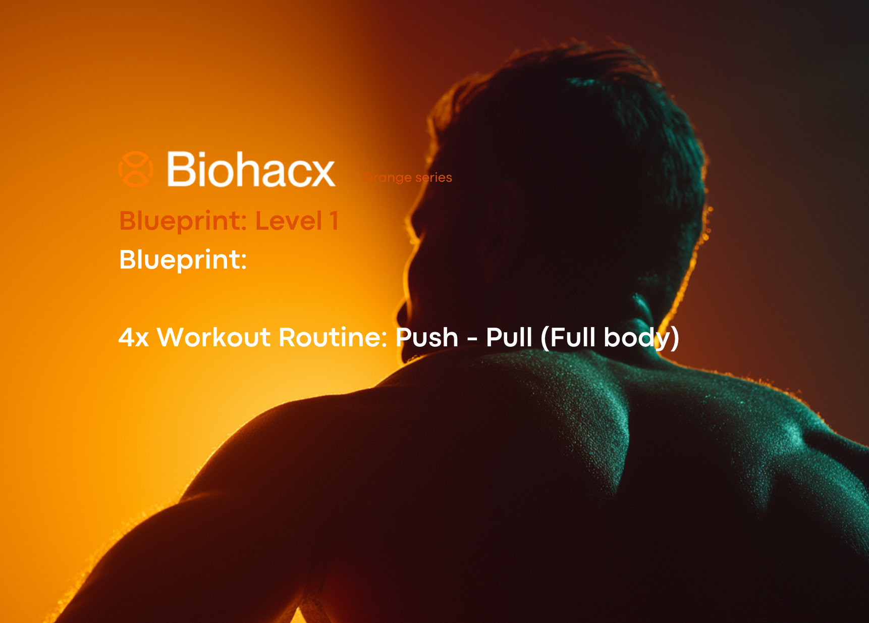 4Day Workout Plan: Push & Pull
