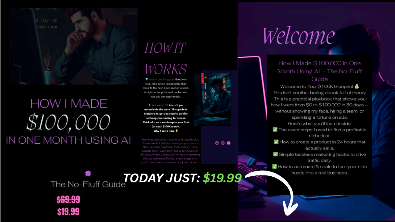 HOW I MADE 100K using AI