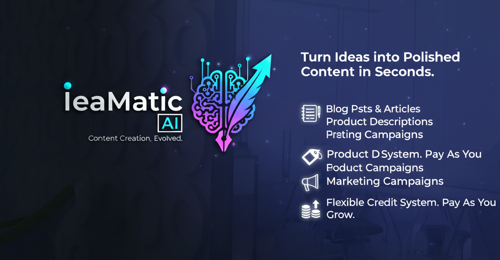 IdeaMatic AI Content Generator