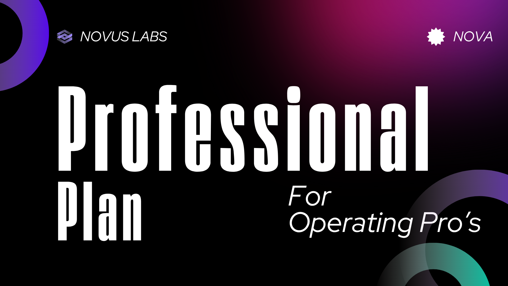 NOVA - AI Voice | Professional