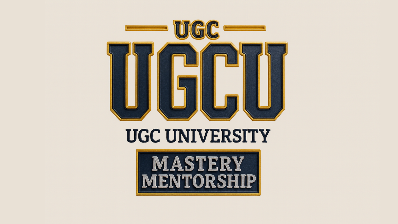 UGC Mastery Mentorship