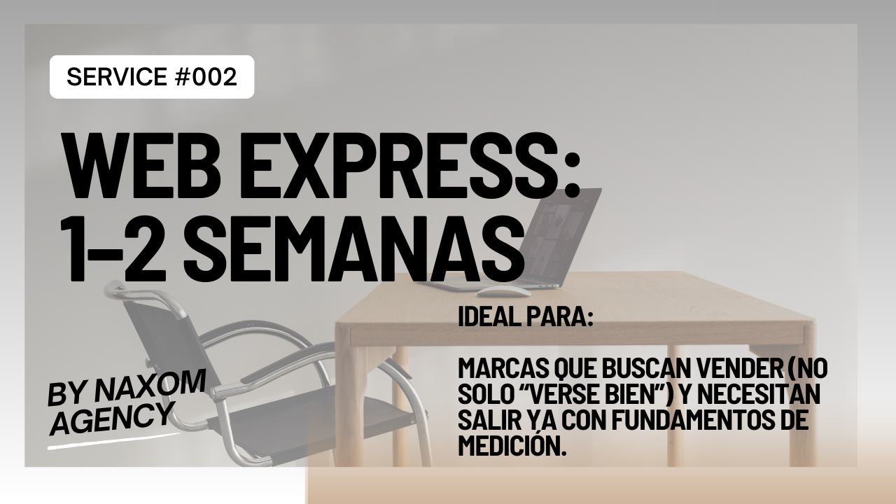 Web Express — 1–2 semanas