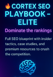 Cortex SEO Playbook – Elite