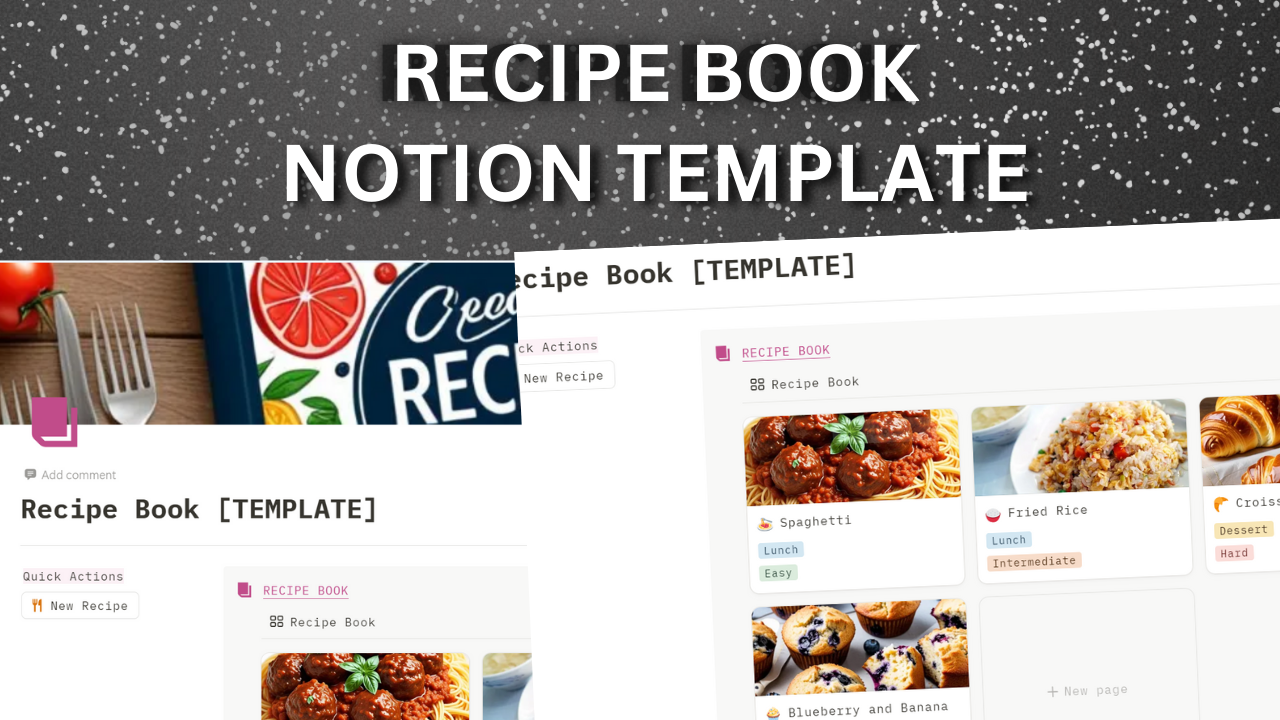 Recipe Book Notion Template