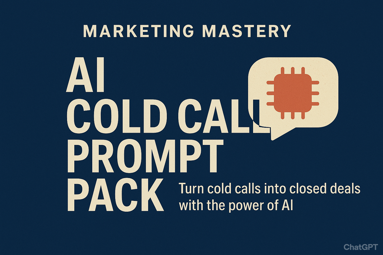 AI Cold Call Prompt Pack