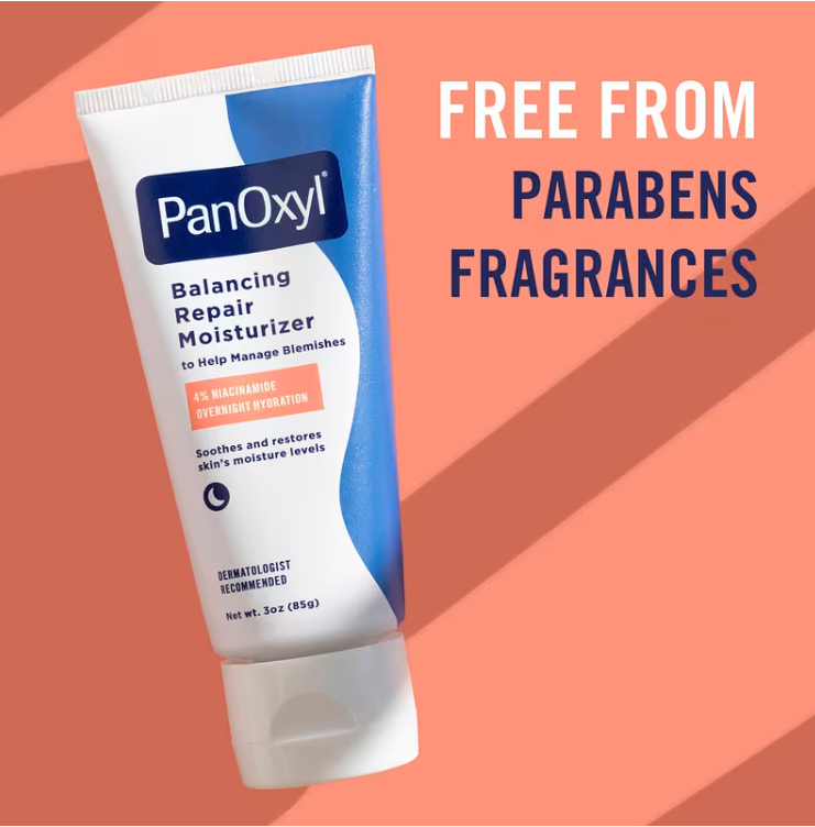 PanOxyl, Balancing Moisture 