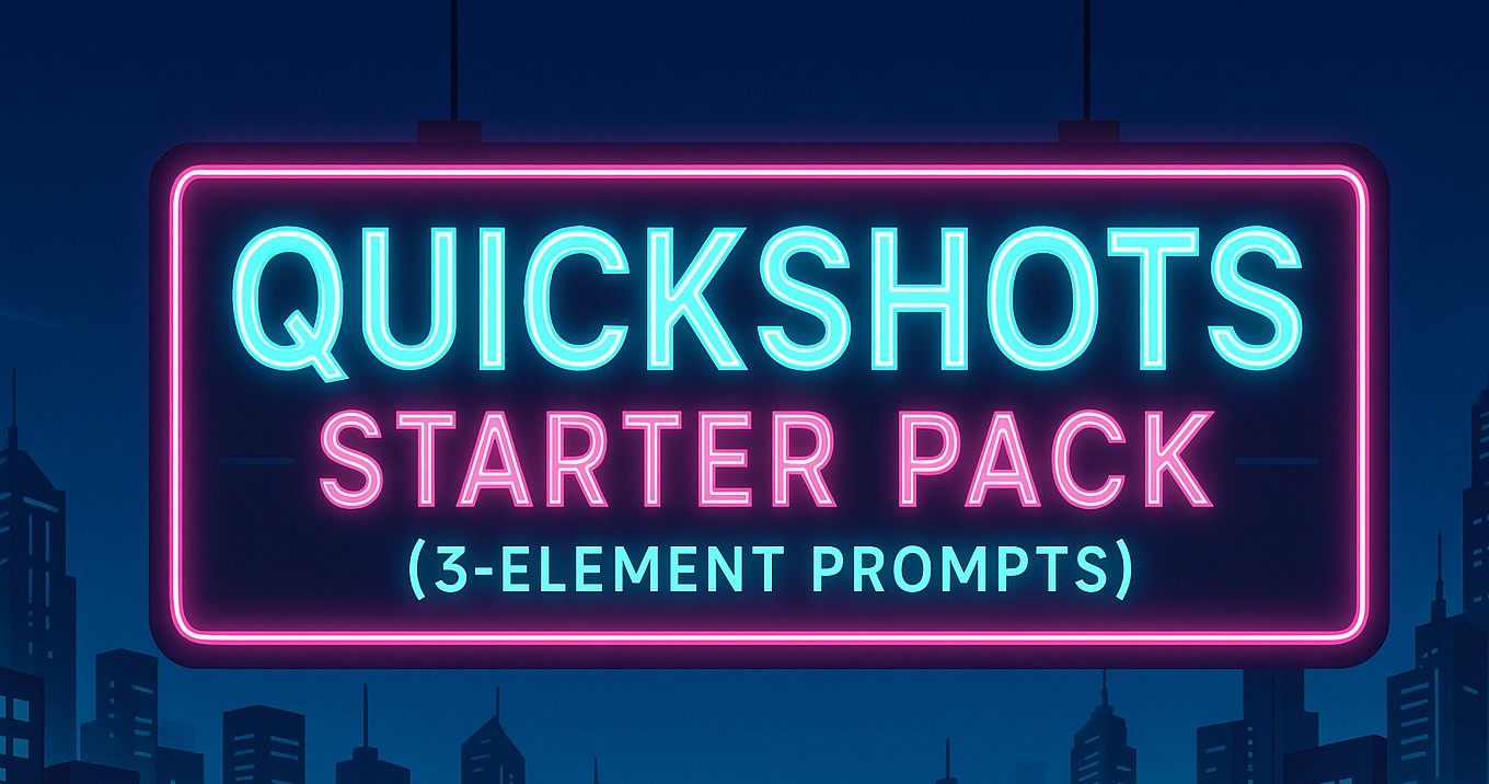 QuickShots: Starter Pack (3E)