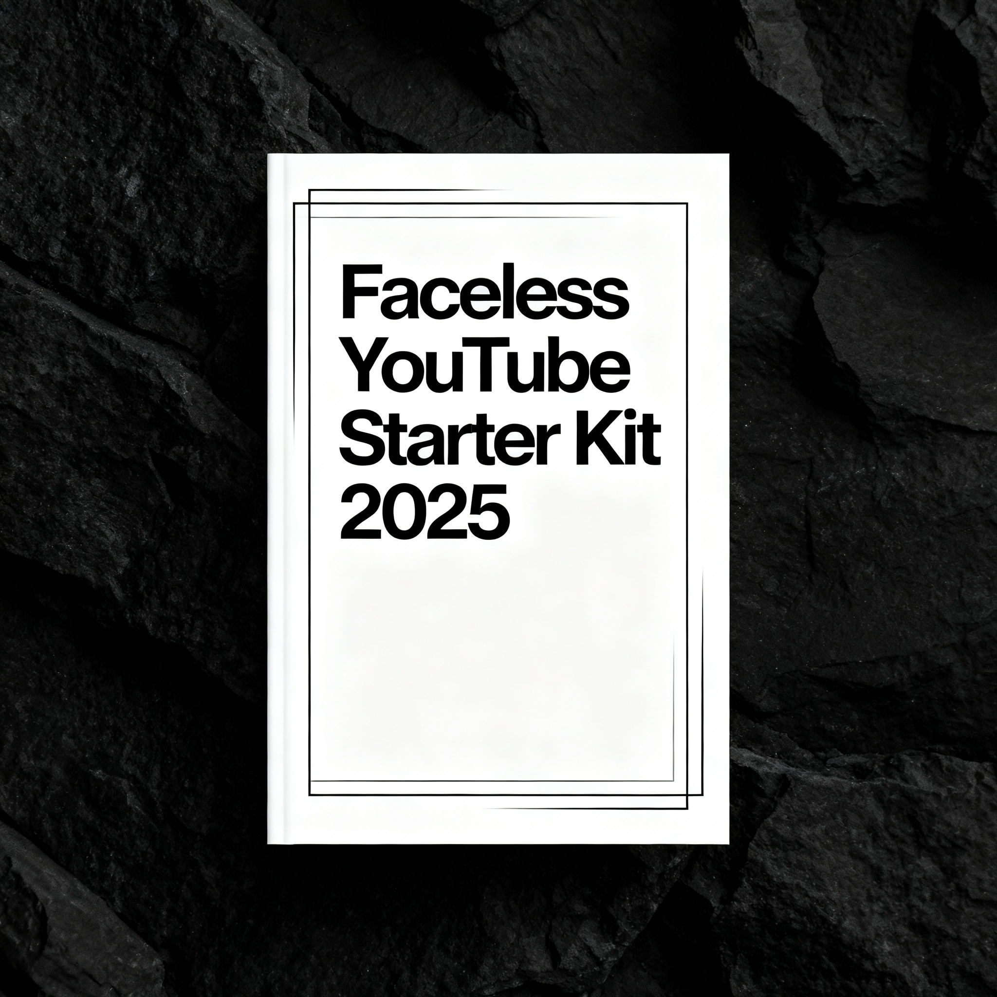Faceless YouTube Starter Kit 
