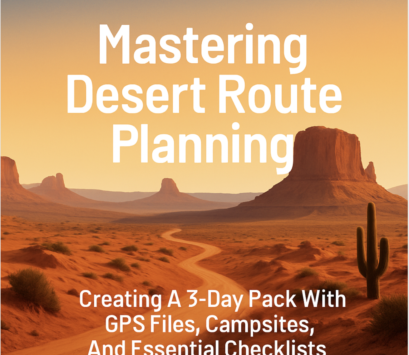 Desert Route Blueprint