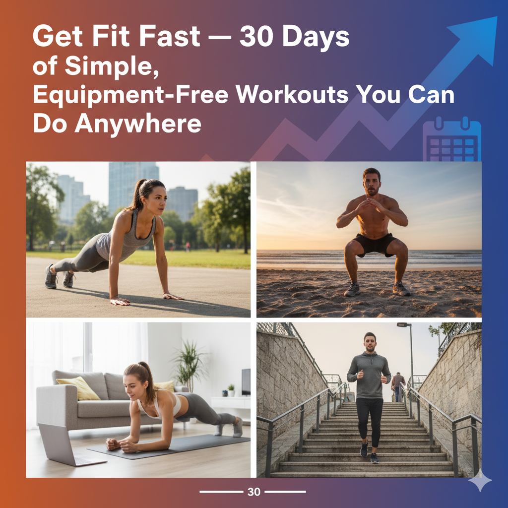 Fit in 30: The No-Excuse Home 