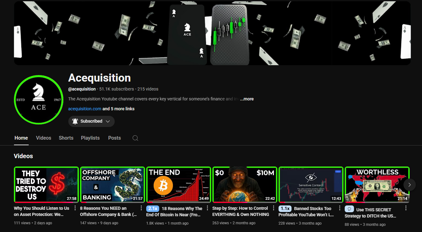 LLCVAULT.COM by @ACEQUISITION 