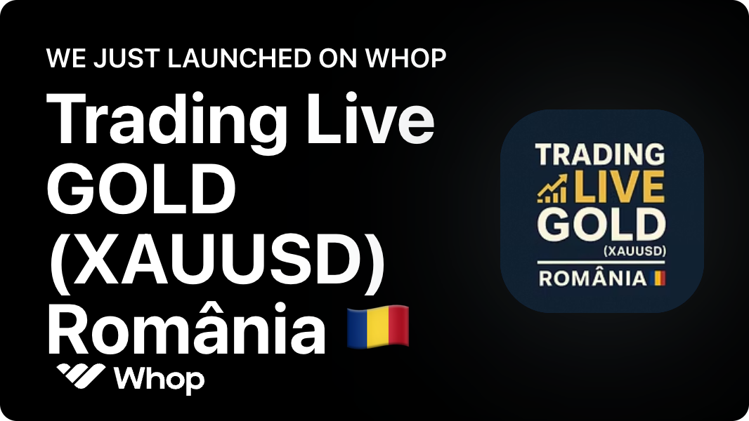 Comunitate Trading XAUUSD 🇷🇴