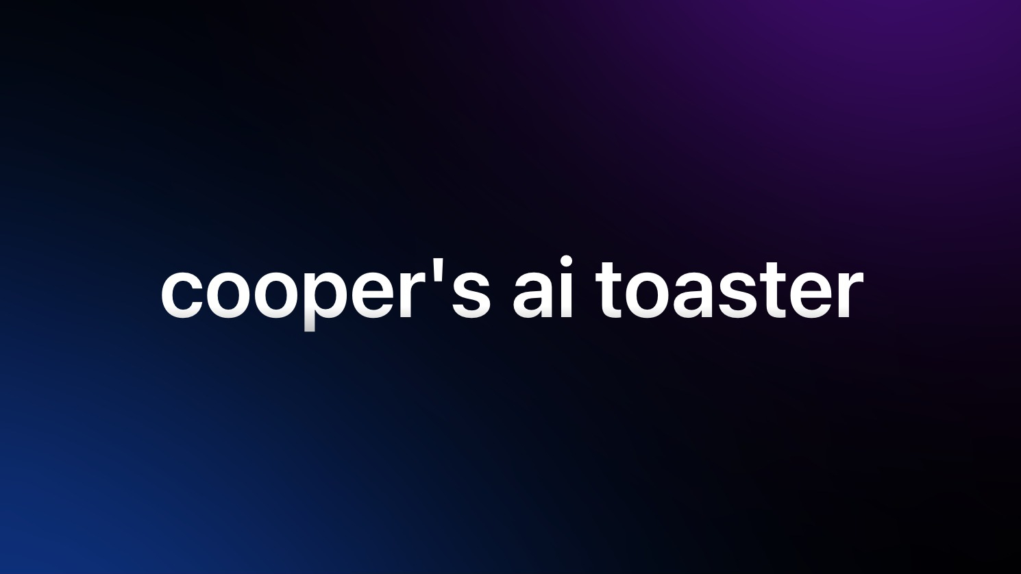 Cooper’s AI Retail Radar