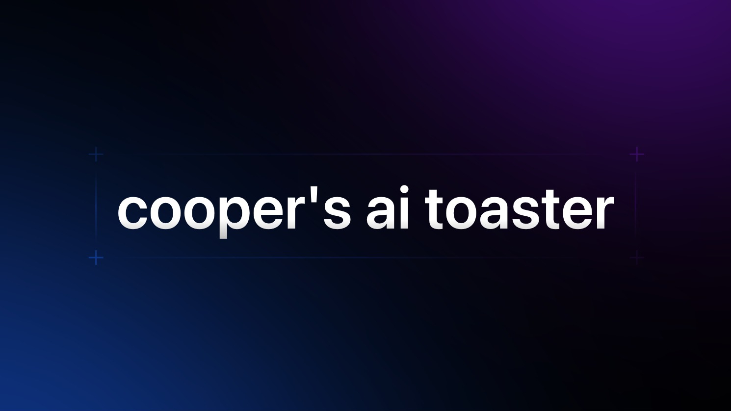 Cooper’s AI Event Ops