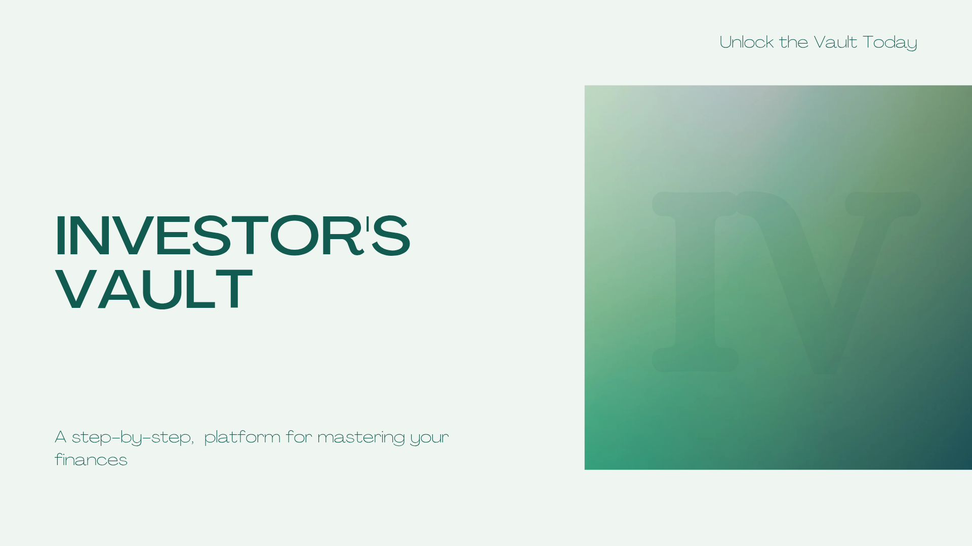 Investor's Vault