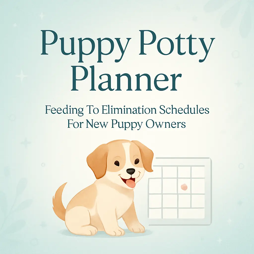 Puppy Potty Planner