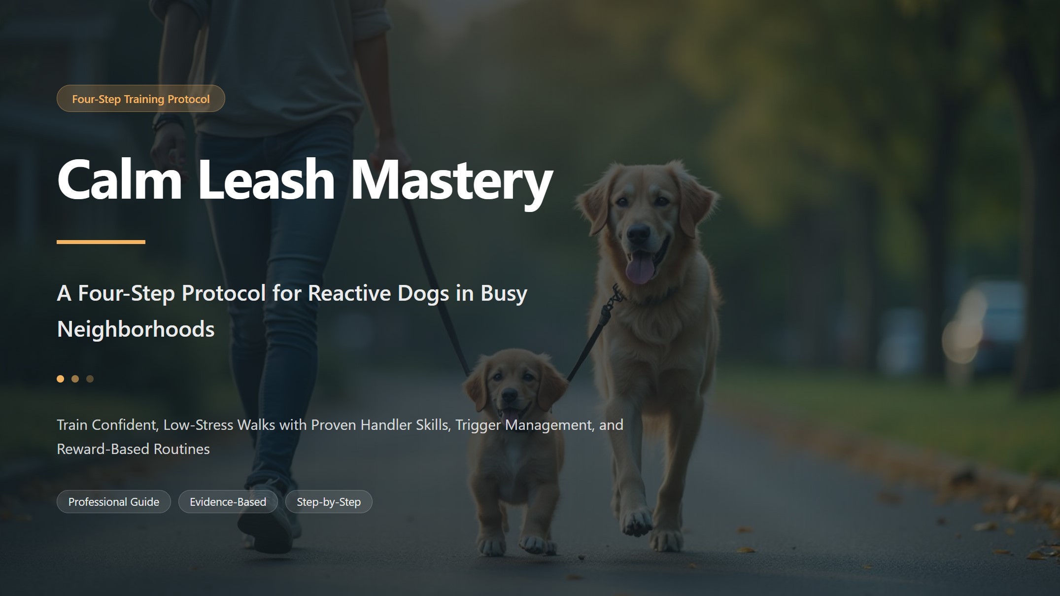 Calm Leash Mastery