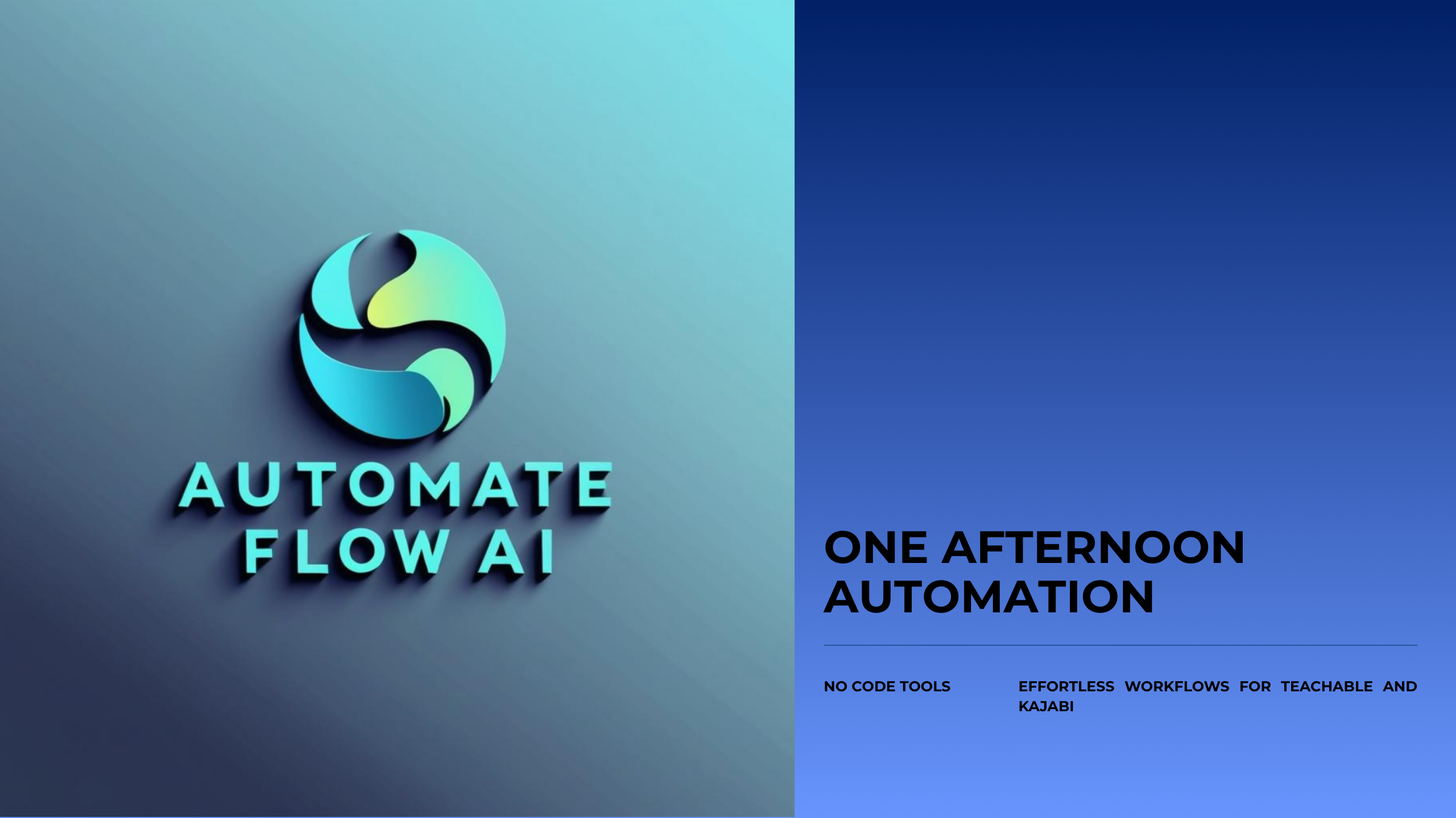 One Afternoon Automation