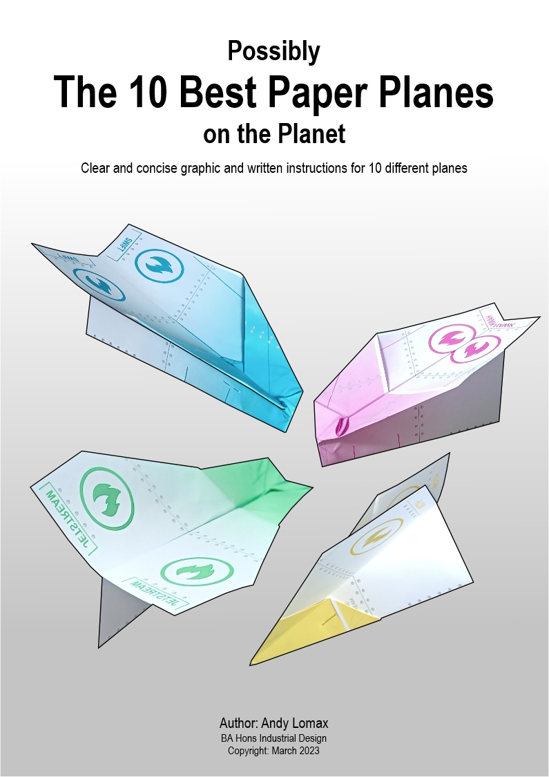 Origami paper planes