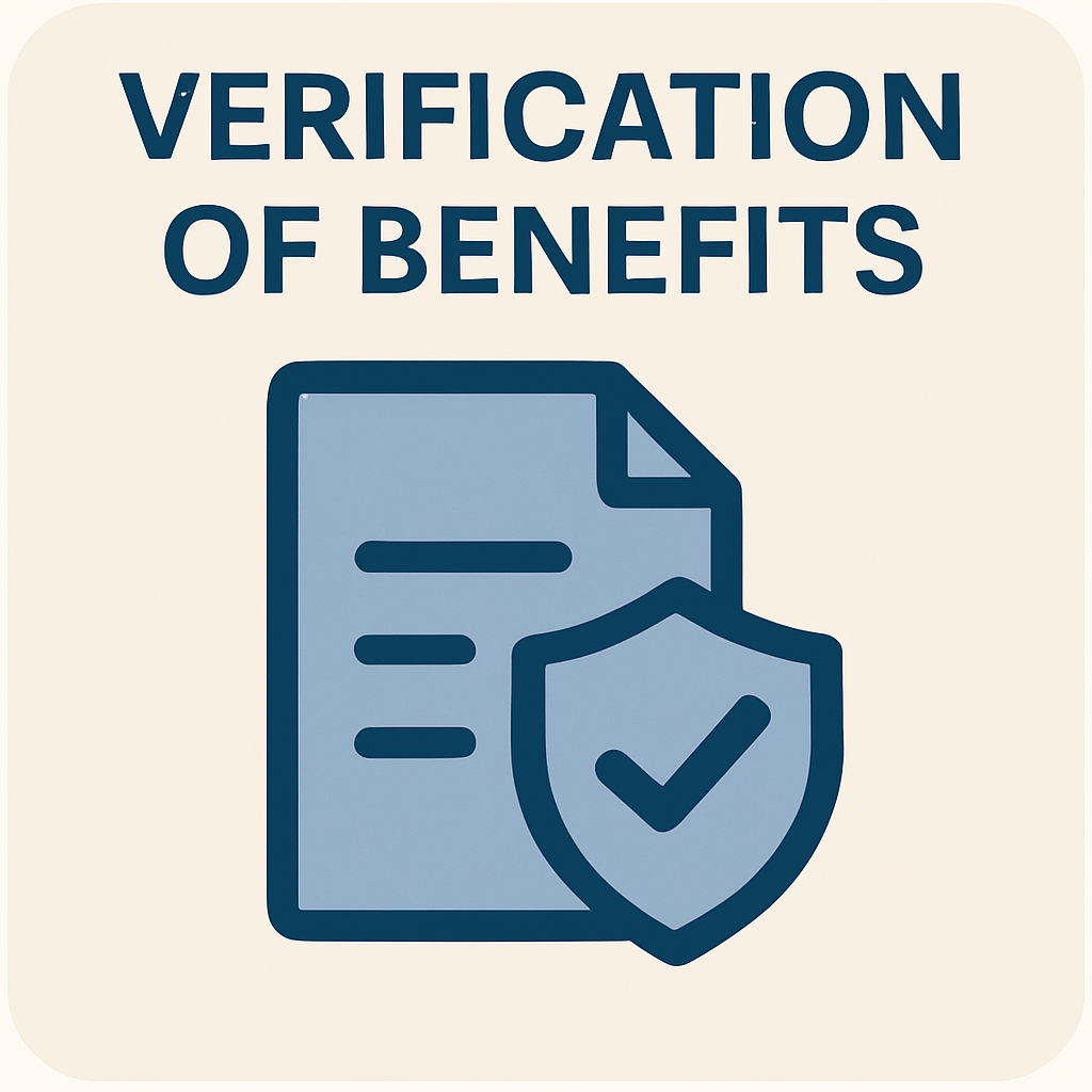 VERIFICATION OF BENEFITS