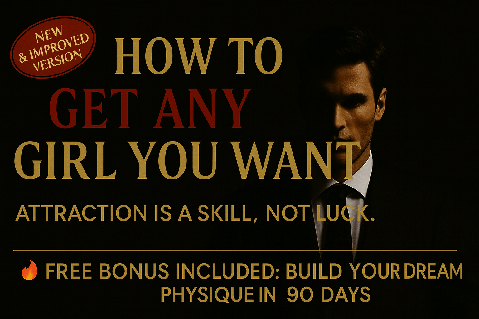 HOW TO GET ANY GIRL YOU WANT