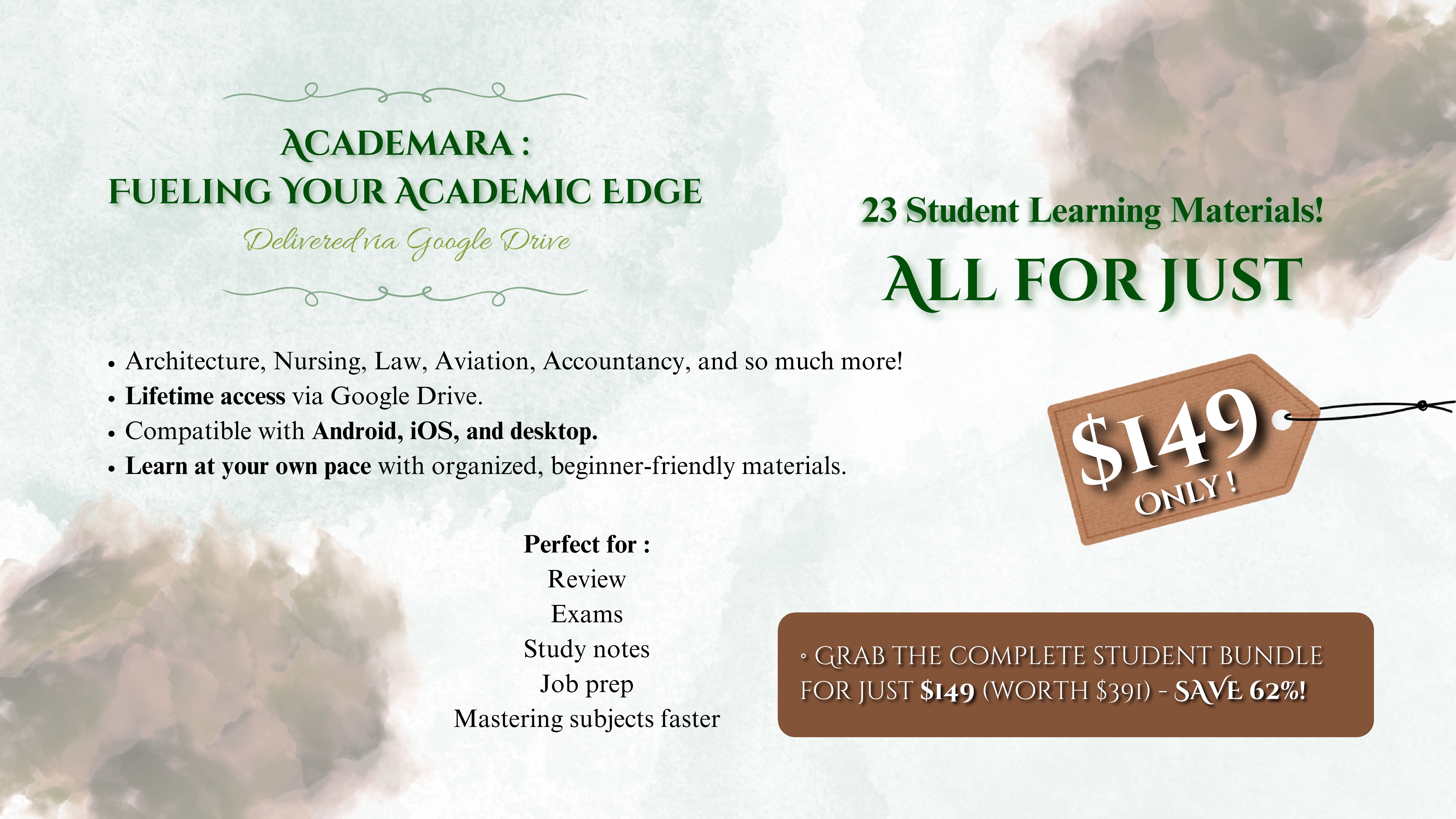 Academara : 23-in-1 Pack
