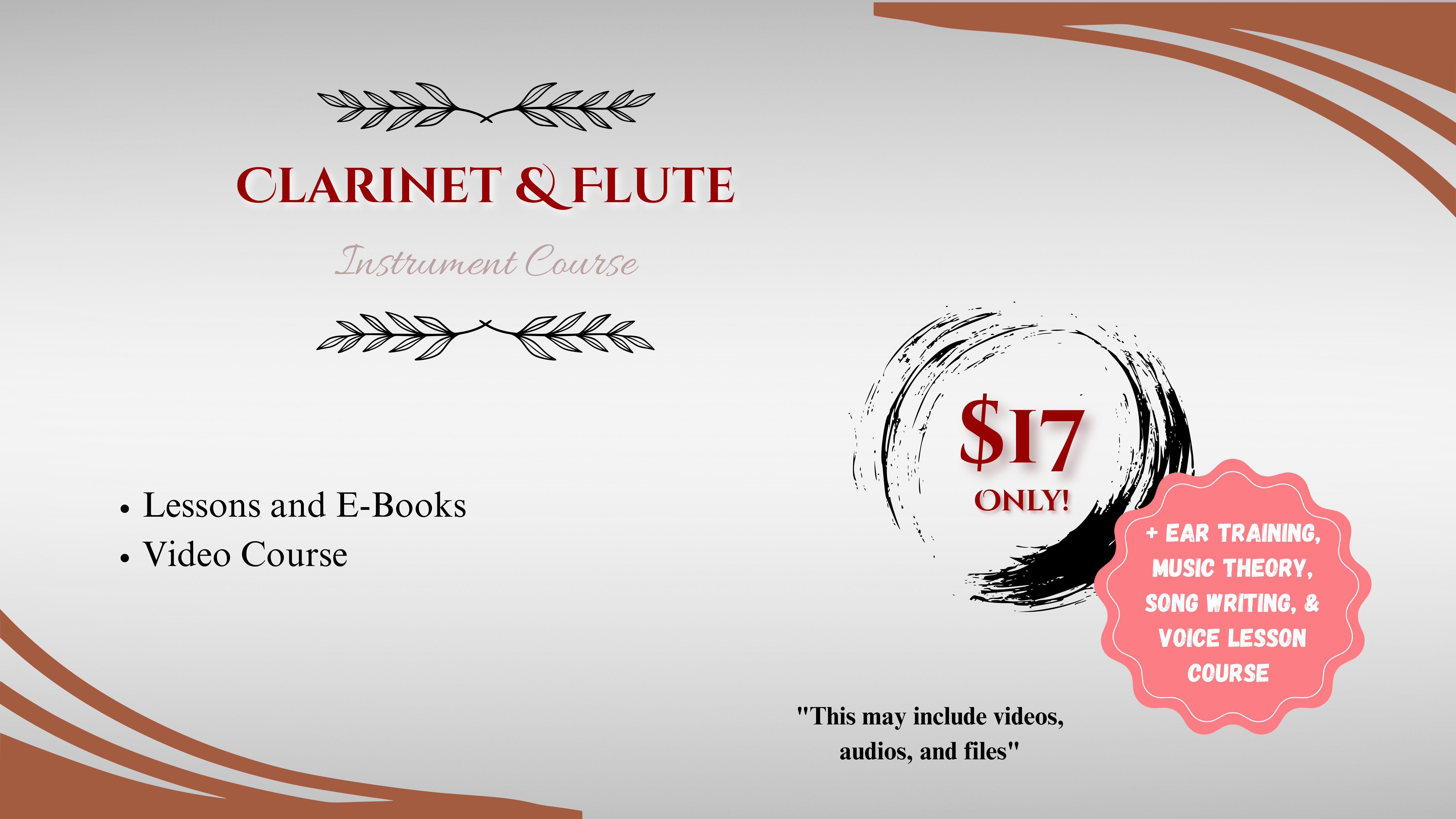 Clarinet & Flute Course 